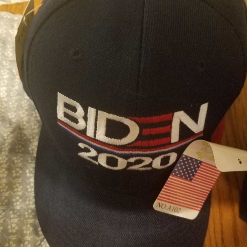 President Biden 2020velcro adjustable hat.Please go to my page and see other i